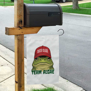 Make Algae Great Again Garden Flag Funny Political Satire Nature Lover Gift TS14 Print Your Wear