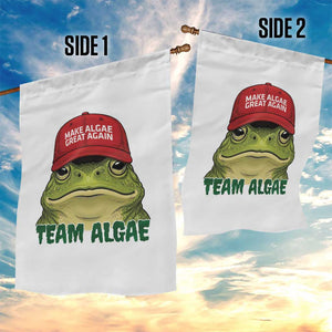 Make Algae Great Again Garden Flag Funny Political Satire Nature Lover Gift TS14 Print Your Wear