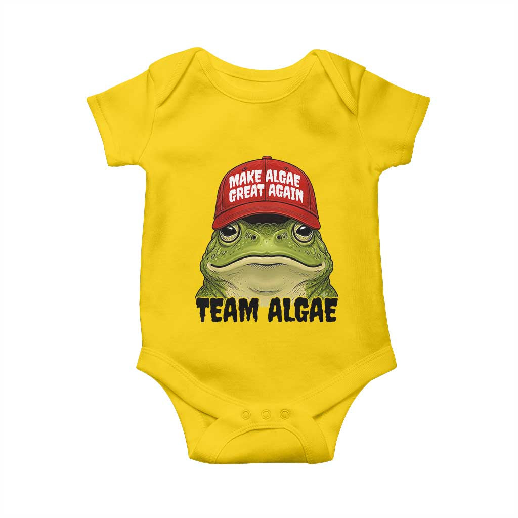Make Algae Great Again Baby Onesie Funny Political Satire Nature Lover Gift TS14 Daisy Print Your Wear