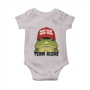 Make Algae Great Again Baby Onesie Funny Political Satire Nature Lover Gift TS14 Ice Gray Print Your Wear