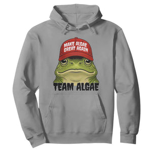 Make Algae Great Again Hoodie Funny Political Satire Nature Lover Gift TS14 Sport Gray Print Your Wear