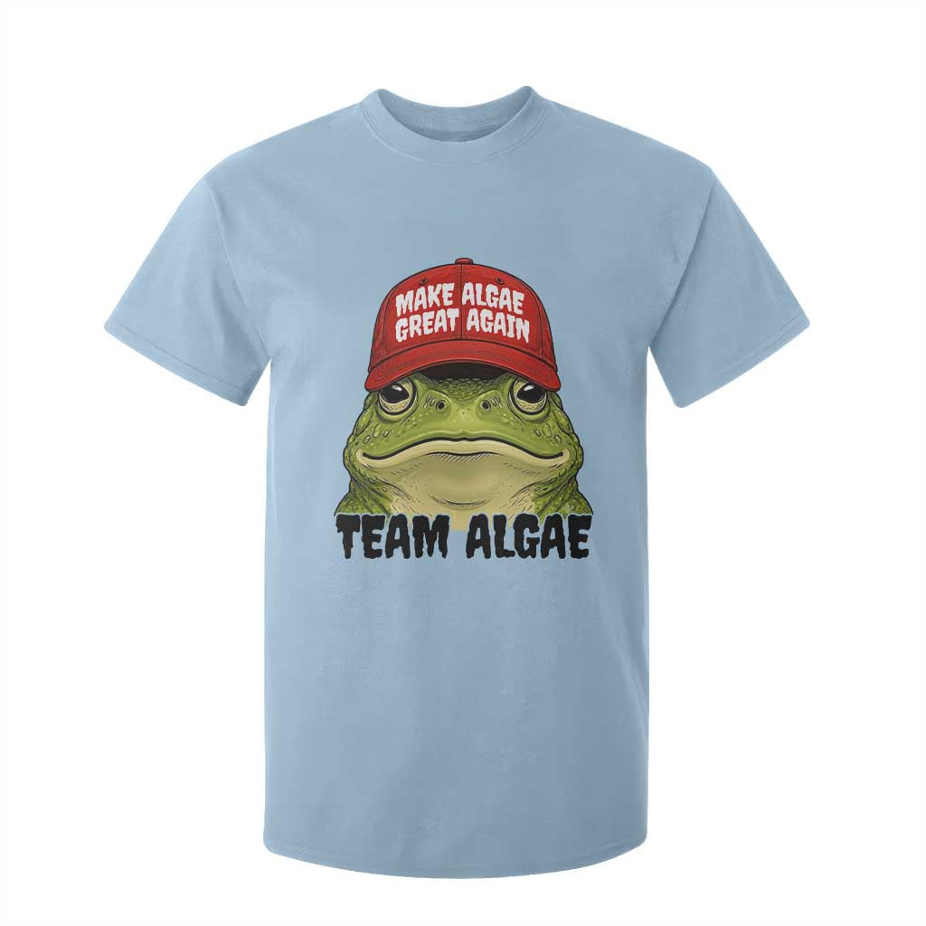 Make Algae Great Again T Shirt For Kid Funny Political Satire Nature Lover Gift TS14 Light Blue Print Your Wear