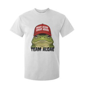 Make Algae Great Again T Shirt For Kid Funny Political Satire Nature Lover Gift TS14 White Print Your Wear