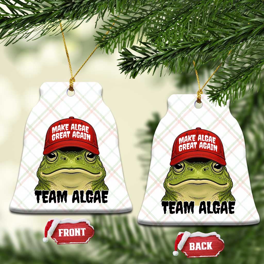 Make Algae Great Again Ceramic Ornament Funny Political Satire Nature Lover Gift TS14 Print Your Wear