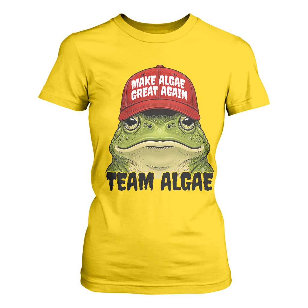 Make Algae Great Again T Shirt For Women Funny Political Satire Nature Lover Gift TS14 Daisy Print Your Wear
