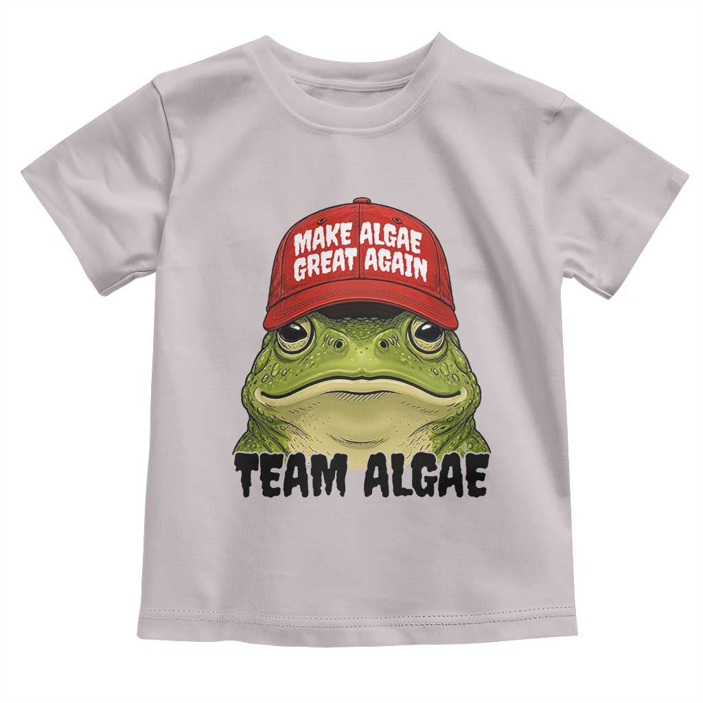Make Algae Great Again Toddler T Shirt Funny Political Satire Nature Lover Gift TS14 Ice Gray Print Your Wear