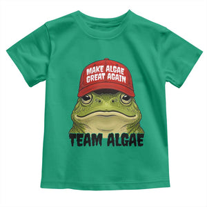 Make Algae Great Again Toddler T Shirt Funny Political Satire Nature Lover Gift TS14 Irish Green Print Your Wear