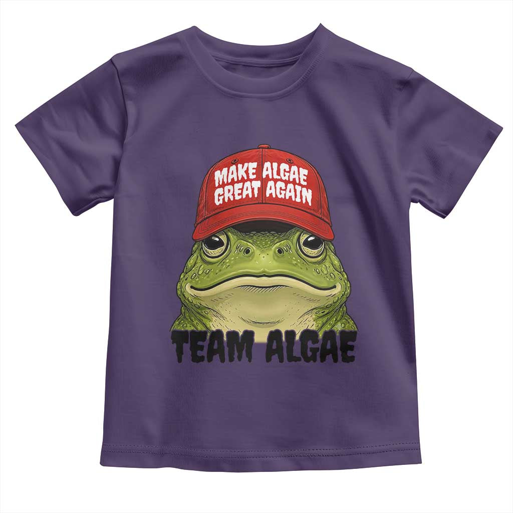 Make Algae Great Again Toddler T Shirt Funny Political Satire Nature Lover Gift TS14 Purple Print Your Wear
