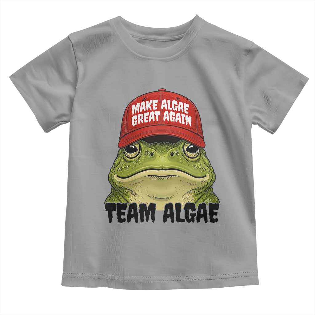 Make Algae Great Again Toddler T Shirt Funny Political Satire Nature Lover Gift TS14 Sport Gray Print Your Wear