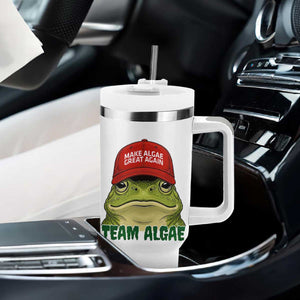 Make Algae Great Again Tumbler With Handle Funny Political Satire Nature Lover Gift TS14 Print Your Wear