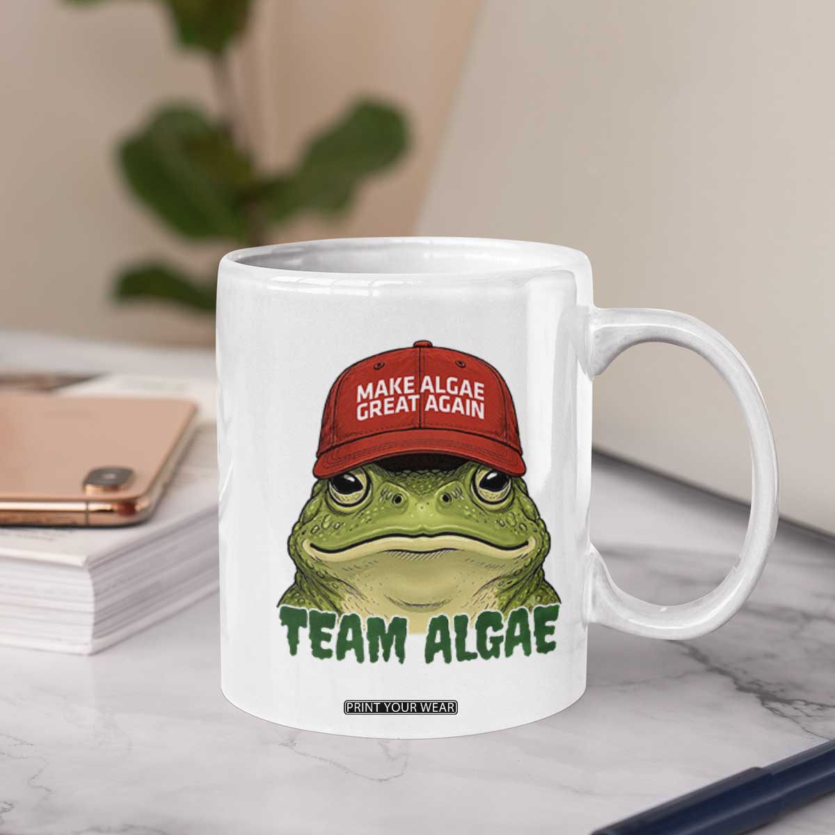 Make Algae Great Again Coffee Mug Funny Political Satire Nature Lover Gift TS14 Print Your Wear