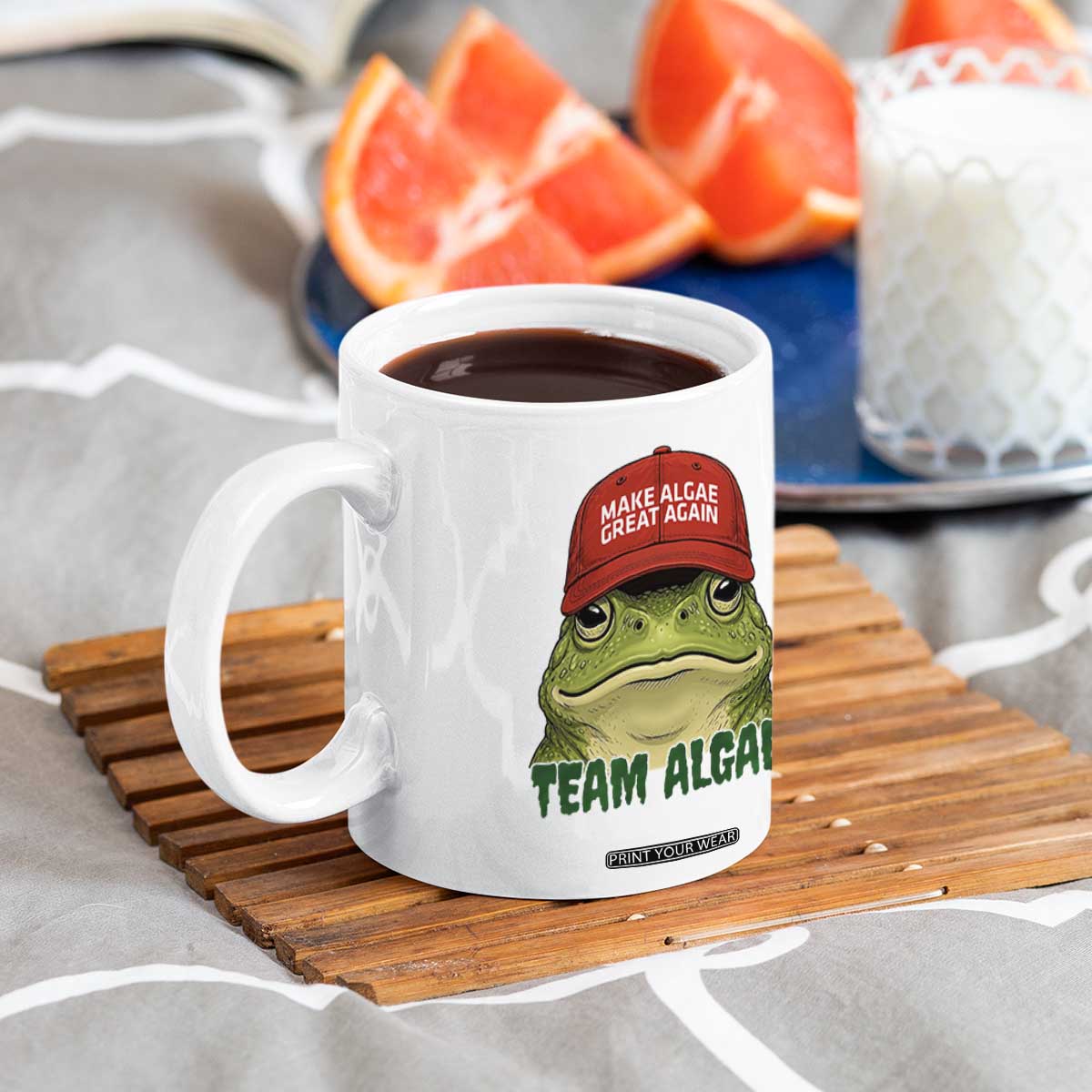 Make Algae Great Again Coffee Mug Funny Political Satire Nature Lover Gift TS14 Print Your Wear