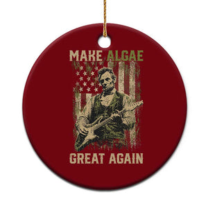 Make Algae Great Again Ceramic Ornament Funny Lincoln Political Satire Humor TS14 1pc Red Print Your Wear