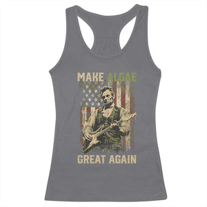 Make Algae Great Again Racerback Tank Top Funny Lincoln Political Satire Humor TS14 Charcoal Print Your Wear