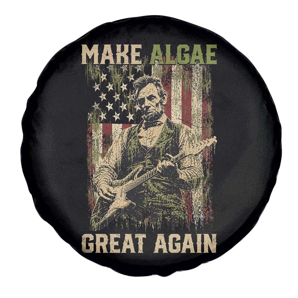 Make Algae Great Again Spare Tire Cover Funny Lincoln Political Satire Humor TS14 Print Your Wear