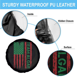Team Algae Spare Tire Cover Funny Make Algae Great Again American Flag Political Meme TS14 Print Your Wear