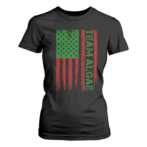Team Algae T Shirt For Women Funny Make Algae Great Again American Flag Political Meme TS14 Black Print Your Wear