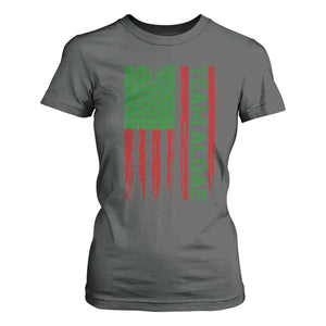 Team Algae T Shirt For Women Funny Make Algae Great Again American Flag Political Meme TS14 Dark Heather Print Your Wear