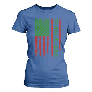 Team Algae T Shirt For Women Funny Make Algae Great Again American Flag Political Meme TS14 Royal Blue Print Your Wear