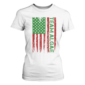 Team Algae T Shirt For Women Funny Make Algae Great Again American Flag Political Meme TS14 White Print Your Wear