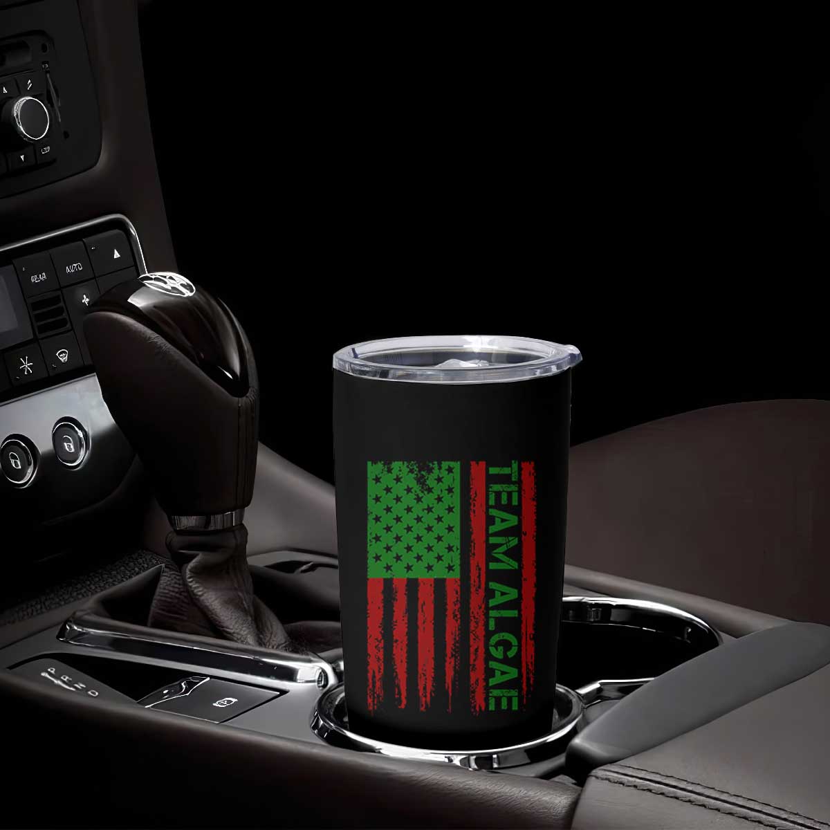 Team Algae Tumbler Cup Funny Make Algae Great Again American Flag Political Meme TS14 Print Your Wear