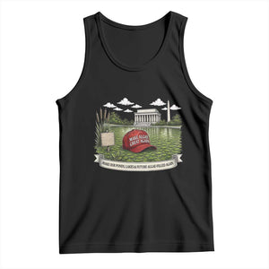 Make Algae Great Again Tank Top Funny Political Satire Humor TS14 Black Print Your Wear
