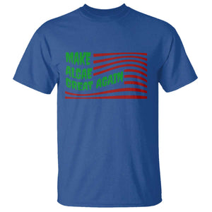 Make Algae Great Again T Shirt Funny Political Satire American Flag Meme TS14 Royal Blue Print Your Wear
