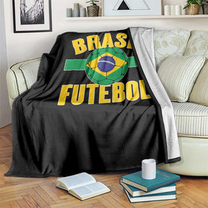Brazil Soccer Football Fan Brasil Flag Throw Blanket TS14 Print Your Wear