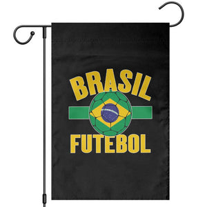 Brazil Soccer Football Fan Brasil Flag Garden Flag TS14 Black Print Your Wear