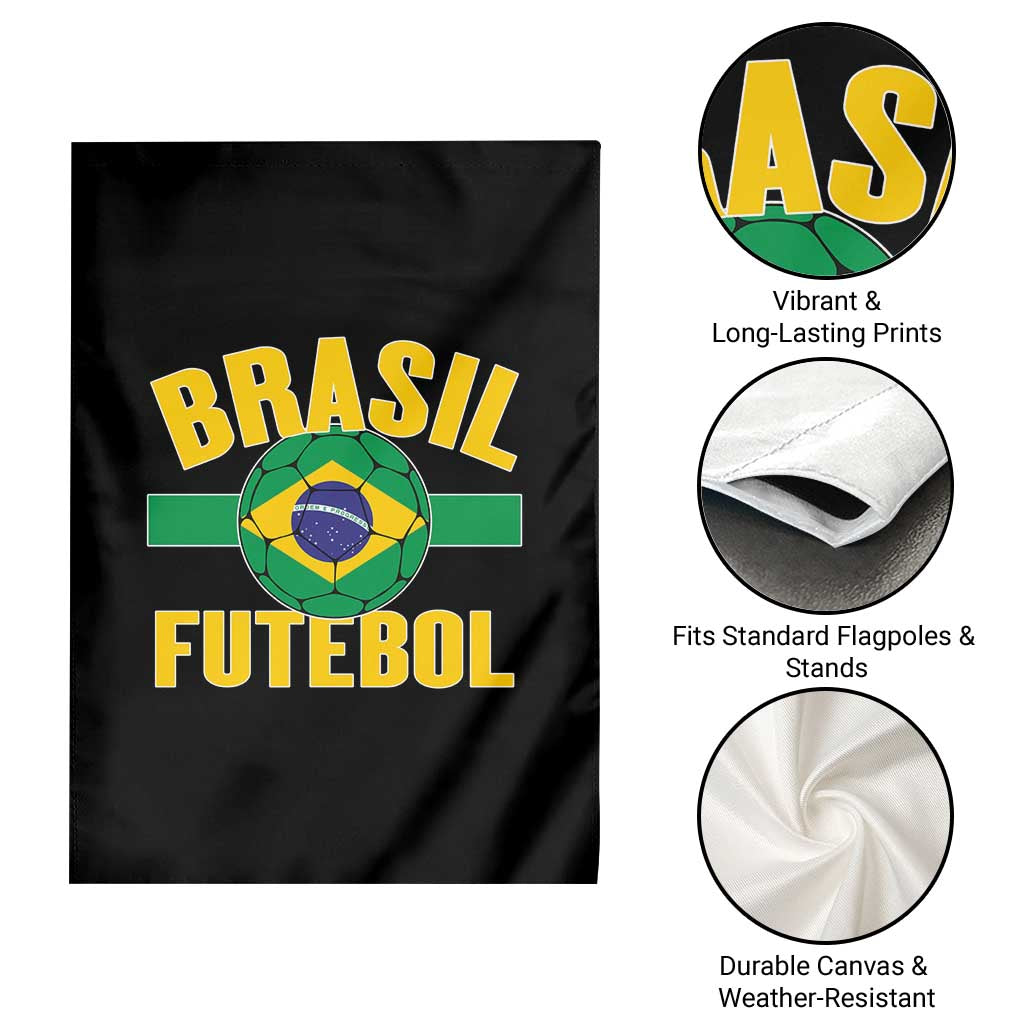 Brazil Soccer Football Fan Brasil Flag Garden Flag TS14 Print Your Wear