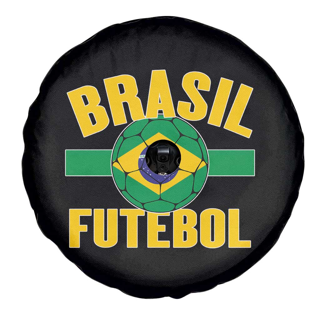 Brazil Soccer Football Fan Brasil Flag Spare Tire Cover TS14 Print Your Wear