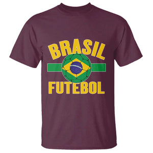 Brazil Soccer Football Fan Brasil Flag T Shirt TS14 Print Your Wear