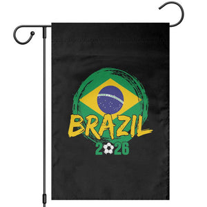 Brazil Soccer Fan Brasil Flag Garden Flag Brazilian Football Game Day Supporter TS14 Black Print Your Wear