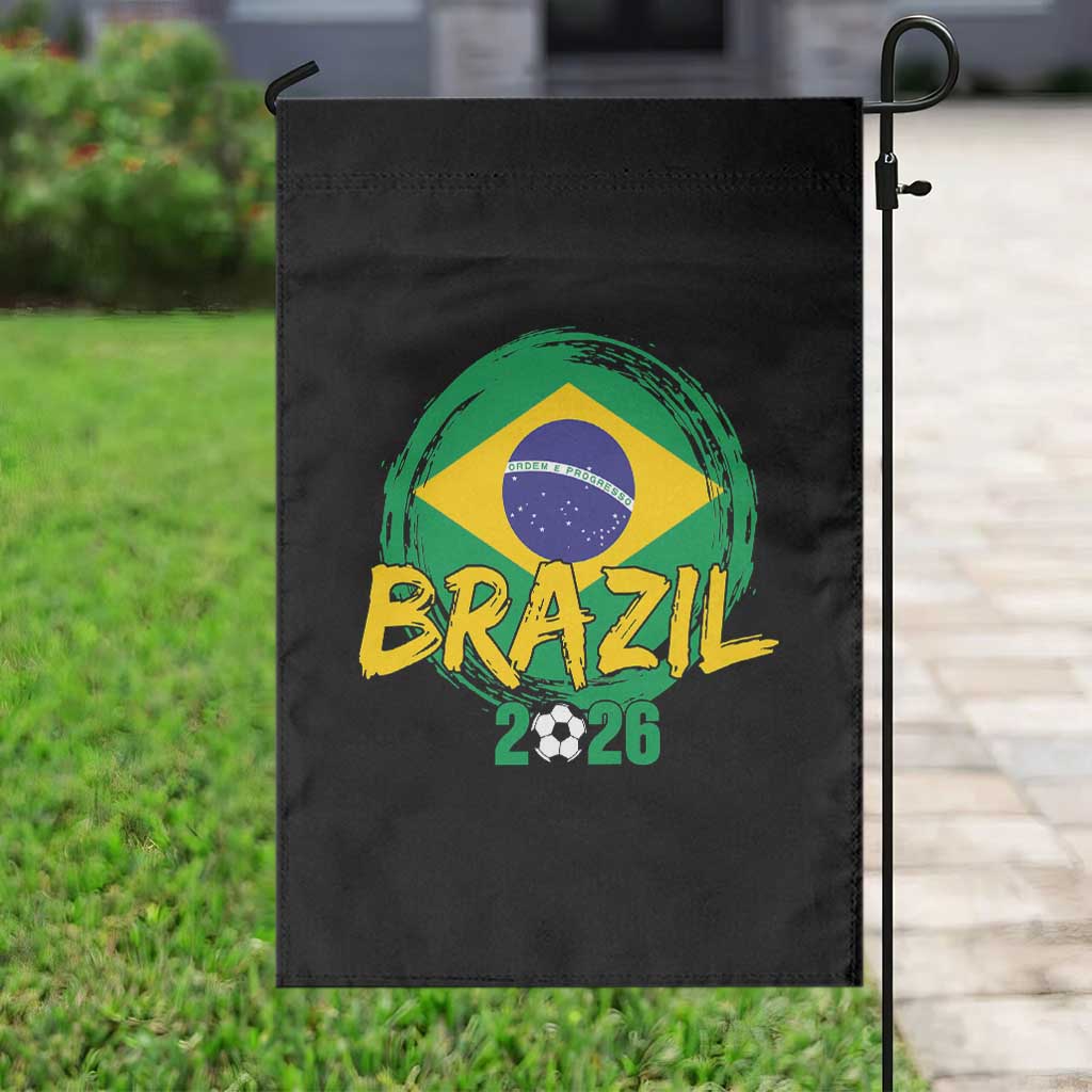 Brazil Soccer Fan Brasil Flag Garden Flag Brazilian Football Game Day Supporter TS14 Print Your Wear