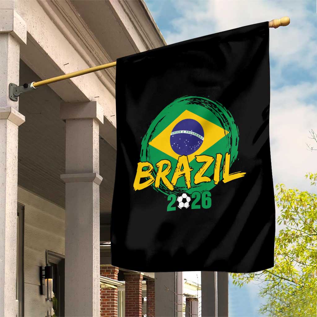 Brazil Soccer Fan Brasil Flag Garden Flag Brazilian Football Game Day Supporter TS14 Print Your Wear