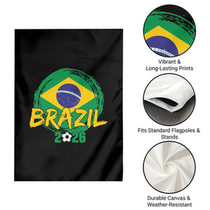 Brazil Soccer Fan Brasil Flag Garden Flag Brazilian Football Game Day Supporter TS14 Print Your Wear