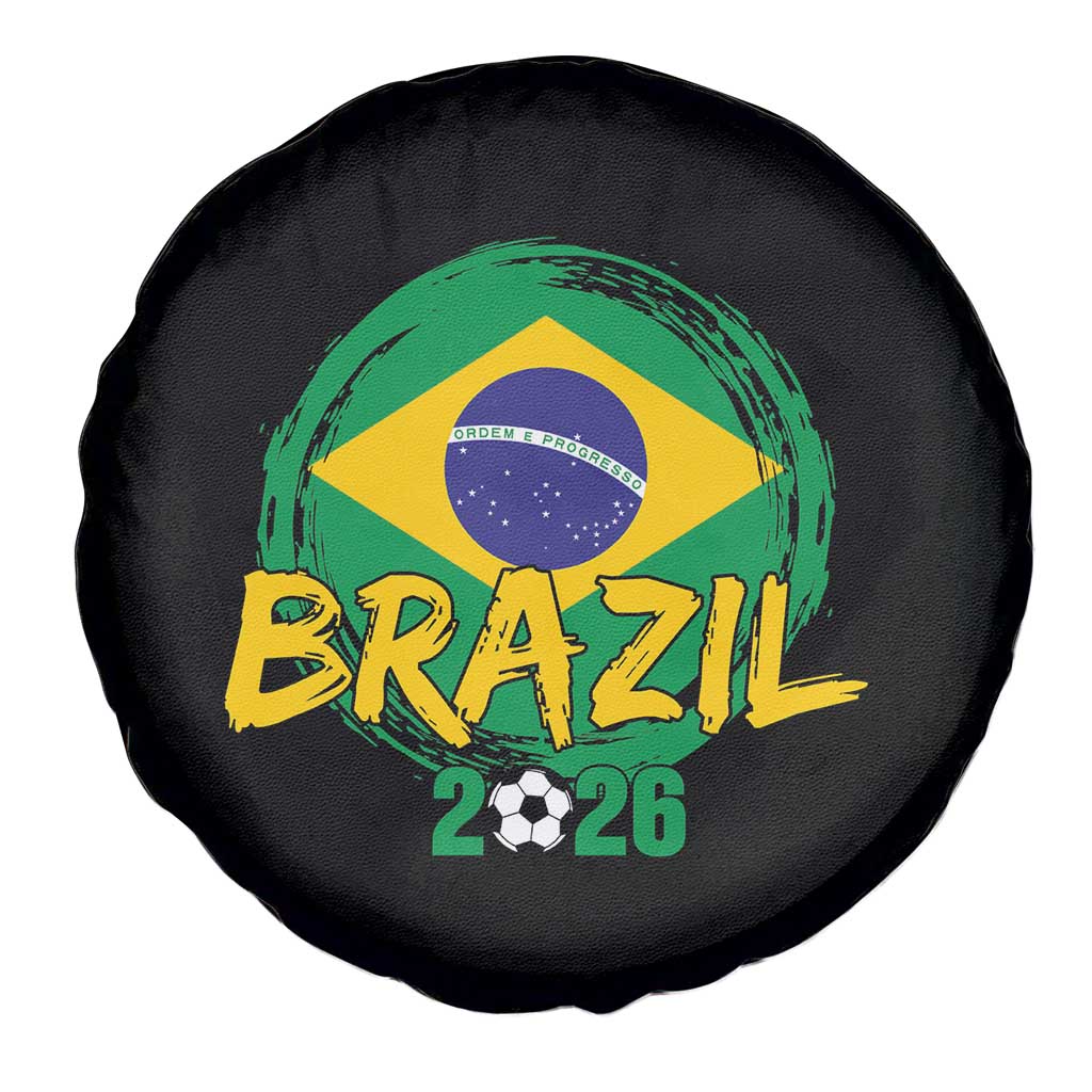 Brazil Soccer Fan Brasil Flag Spare Tire Cover Brazilian Football Game Day Supporter TS14 Print Your Wear
