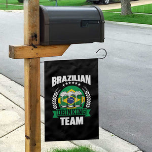 Brazil Drinking Team Garden Flag Funny Brazilian Flag Beer Party Gift TS14 Print Your Wear
