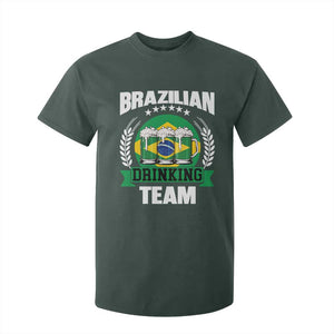 Brazil Drinking Team T Shirt For Kid Funny Brazilian Flag Beer Party Gift TS14 Print Your Wear
