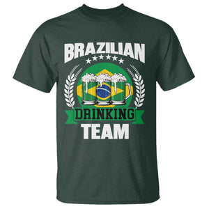 Brazil Drinking Team T Shirt Funny Brazilian Flag Beer Party Gift TS14 Print Your Wear