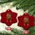 Funny Bigfoot Xmas Ceramic Ornament Sasquatch Video Call Meme TS14 Print Your Wear