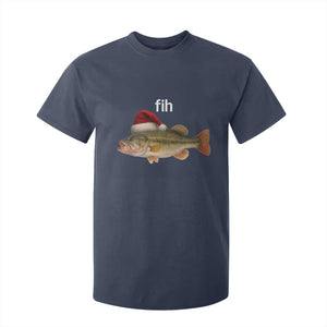Funny Misspelled Fish Christmas Meme T Shirt For Kid TS14 Navy Print Your Wear
