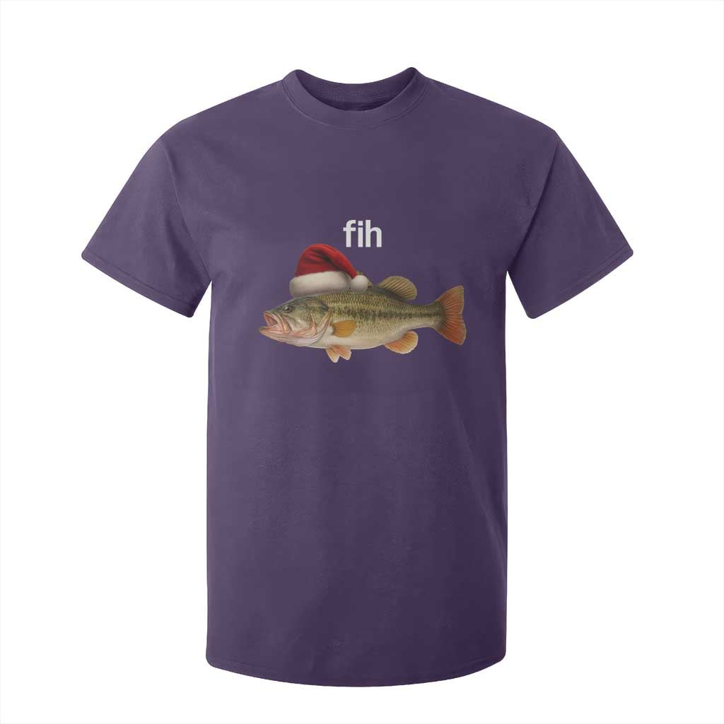 Funny Misspelled Fish Christmas Meme T Shirt For Kid TS14 Purple Print Your Wear