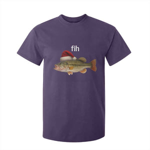 Funny Misspelled Fish Christmas Meme T Shirt For Kid TS14 Purple Print Your Wear