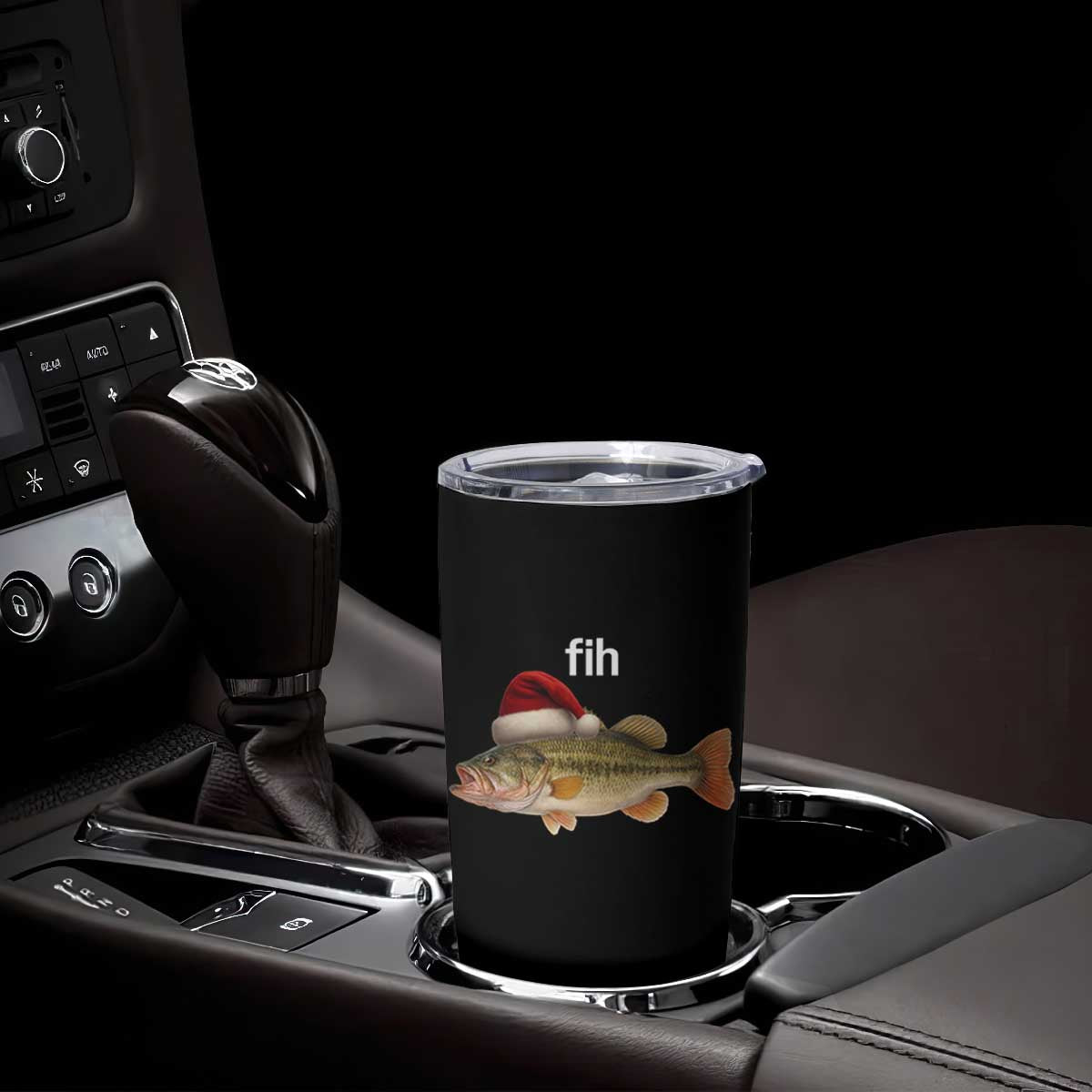 Funny Misspelled Fish Christmas Meme Tumbler Cup TS14 Print Your Wear