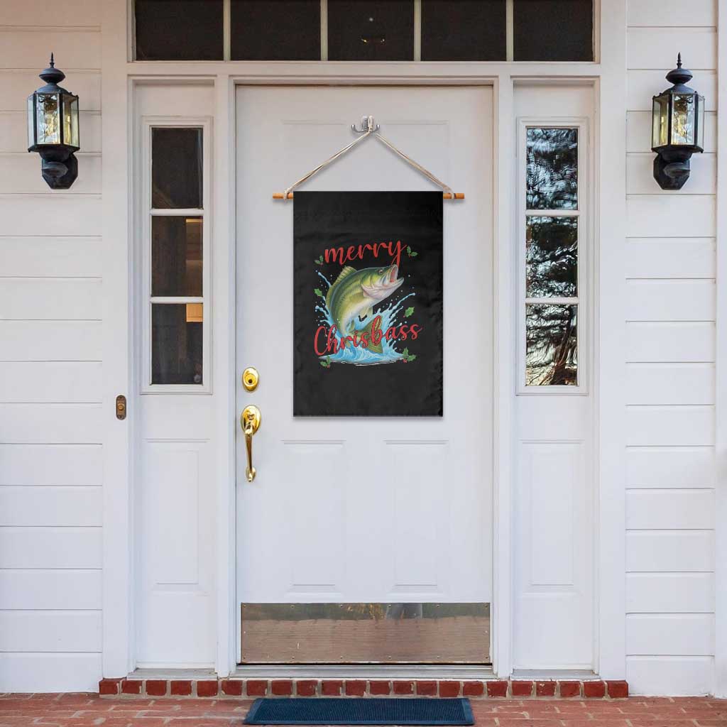 Bass Fish Christmas Garden Flag Merry Chrisbass TS14 Print Your Wear