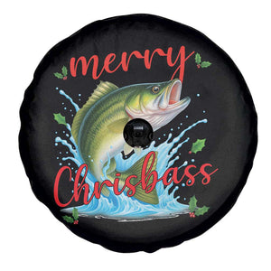 Bass Fish Christmas Spare Tire Cover Merry Chrisbass TS14 Print Your Wear