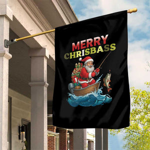Santa Fishing Christmas Garden Flag Funny Fisherman Merry Chrisbass Xmas TS14 Print Your Wear