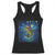 Bass Fish Christmas Racerback Tank Top Starry Night Fishing Van Gogh - Print Your Wear