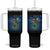 Bass Fish Christmas Tumbler With Handle Starry Night Fishing Van Gogh TS14 One Size: 40 oz Black Print Your Wear